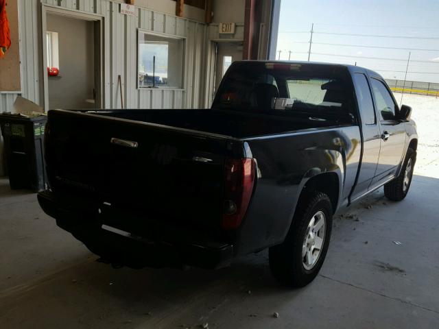 1GCESCF90C8115579 - 2012 CHEVROLET COLORADO L BLACK photo 4