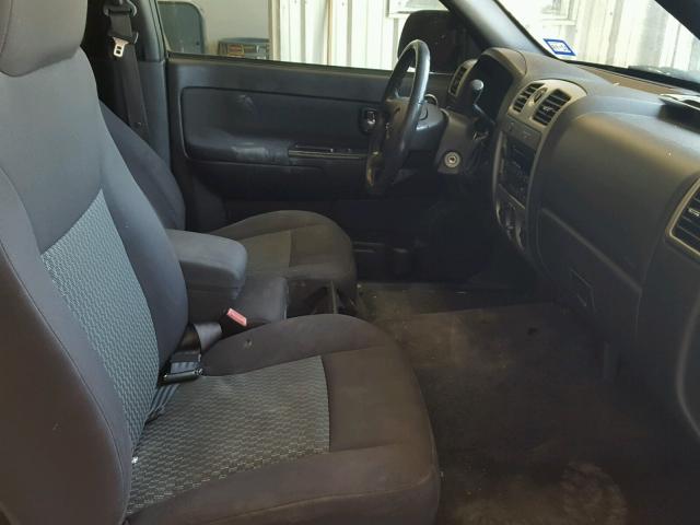 1GCESCF90C8115579 - 2012 CHEVROLET COLORADO L BLACK photo 5