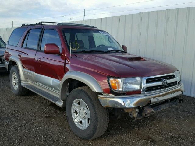 JT3HN87R5Y9039458 - 2000 TOYOTA 4RUNNER LI MAROON photo 1