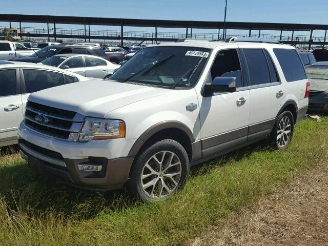 1FMJU1HT7HEA25517 - 2017 FORD EXPEDITION WHITE photo 2