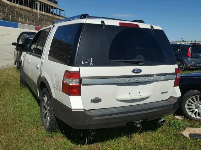 1FMJU1HT7HEA25517 - 2017 FORD EXPEDITION WHITE photo 3