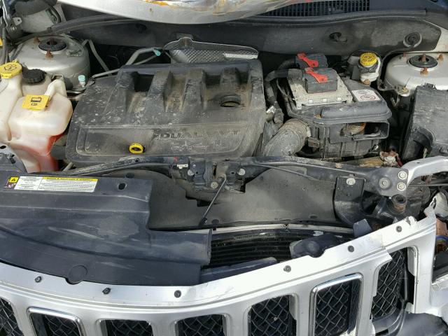 1J4NF1FB9BD276895 - 2011 JEEP COMPASS SP SILVER photo 7