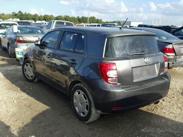 JTKKU10408J008488 - 2008 SCION XD GRAY photo 3