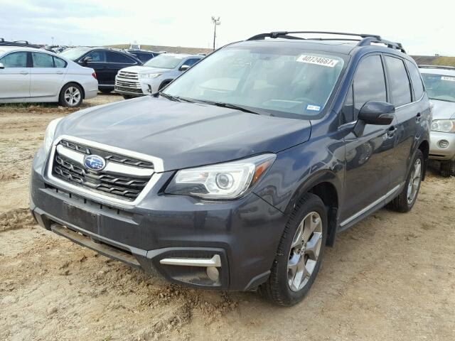 JF2SJAWC0HH515656 - 2017 SUBARU FORESTER 2 BLUE photo 2