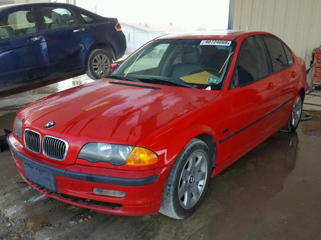 WBAAM3343YFP73639 - 2000 BMW 323 I RED photo 2