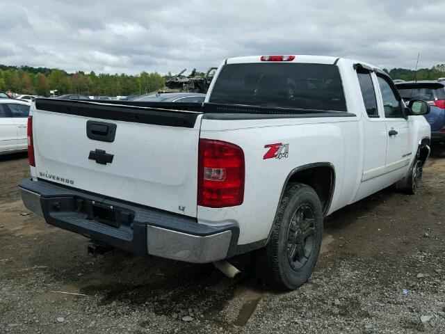 2GCEK19C871732152 - 2007 CHEVROLET SILVERADO WHITE photo 4