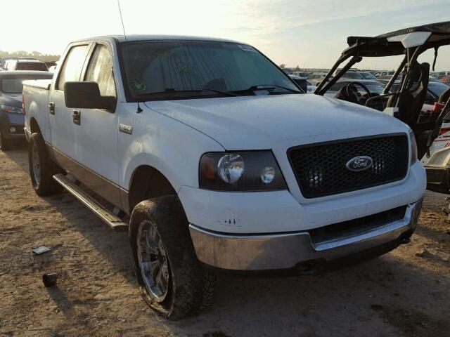 1FTPW14545KE90611 - 2005 FORD F150 WHITE photo 1