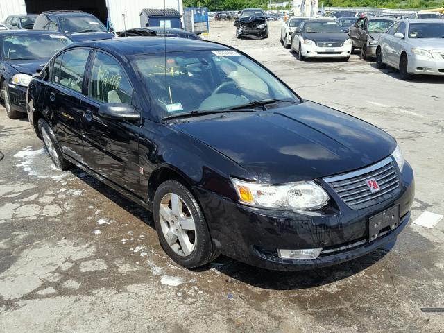 1G8AL55F27Z143067 - 2007 SATURN ION LEVEL BLACK photo 1