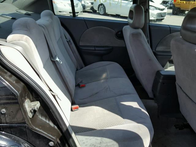 1G8AL55F27Z143067 - 2007 SATURN ION LEVEL BLACK photo 6