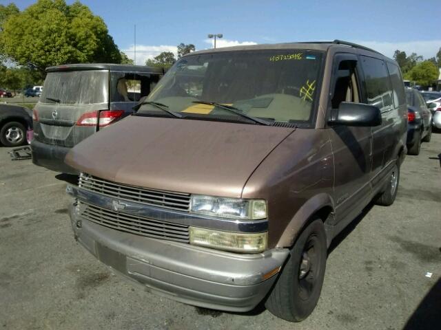 1GNDM19W21B151308 - 2001 CHEVROLET ASTRO TAN photo 2