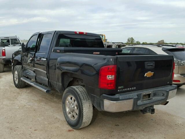 1GC1CXCG9CF155600 - 2012 CHEVROLET SILVERADO BLACK photo 3