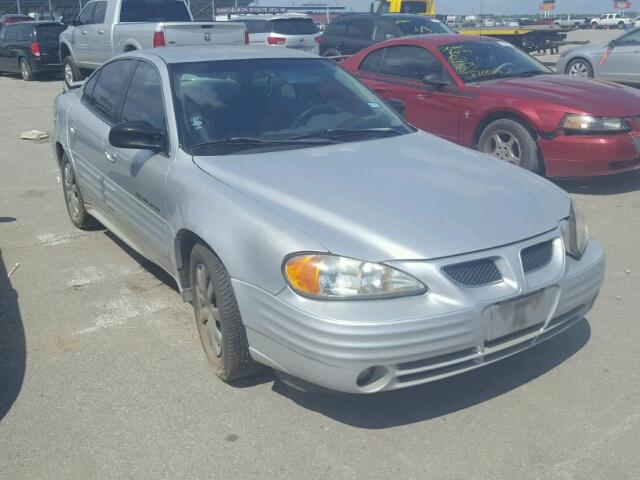 1G2NE52T21M547233 - 2001 PONTIAC GRAND AM S SILVER photo 1