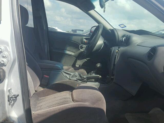 1G2NE52T21M547233 - 2001 PONTIAC GRAND AM S 银色 照片 5