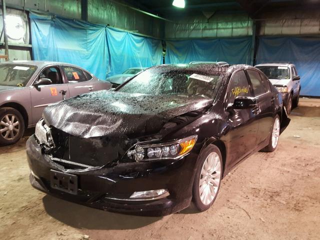 JH4KC1F90EC005909 - 2014 ACURA RLX ADVANC BLACK photo 2