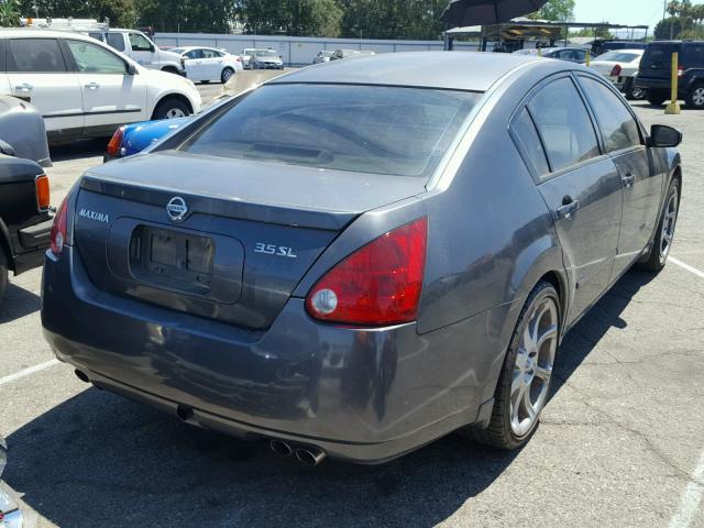 1N4BA41EX4C891092 - 2004 NISSAN MAXIMA SE GRAY photo 4