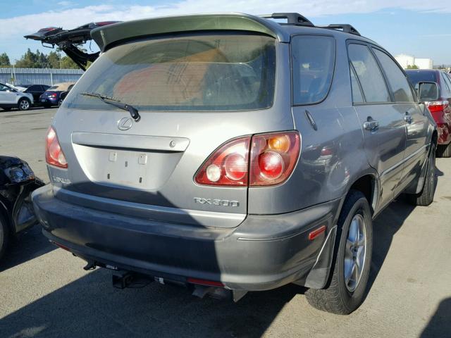 JT6GF10U8Y0082133 - 2000 LEXUS RX 300 SILVER photo 4