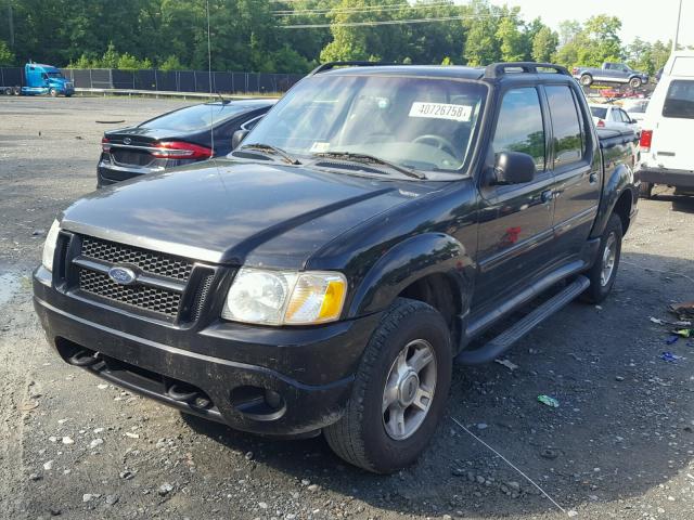 1FMDU77K44UB59118 - 2004 FORD EXPLORER S BLACK photo 2