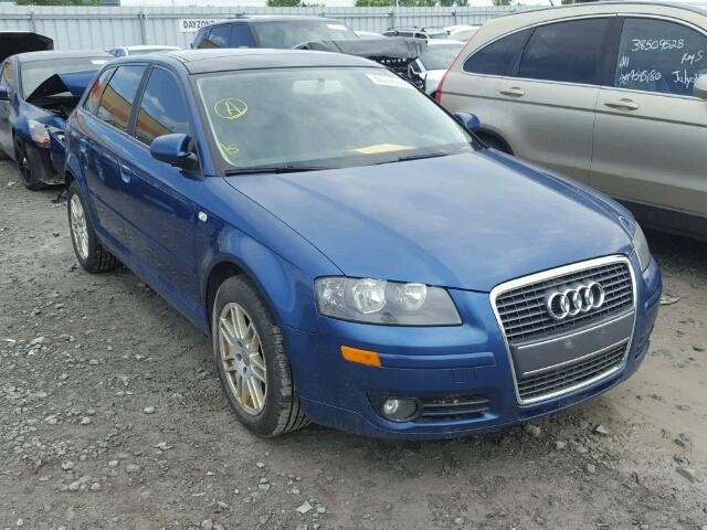 WAUNF78PX7A086756 - 2007 AUDI A3 2.0 PRE BLUE photo 1