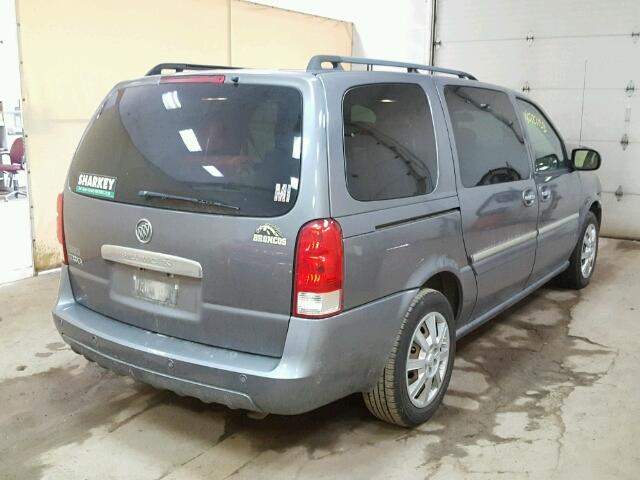 5GADV231X7D103563 - 2007 BUICK TERRAZA CX GRAY photo 4