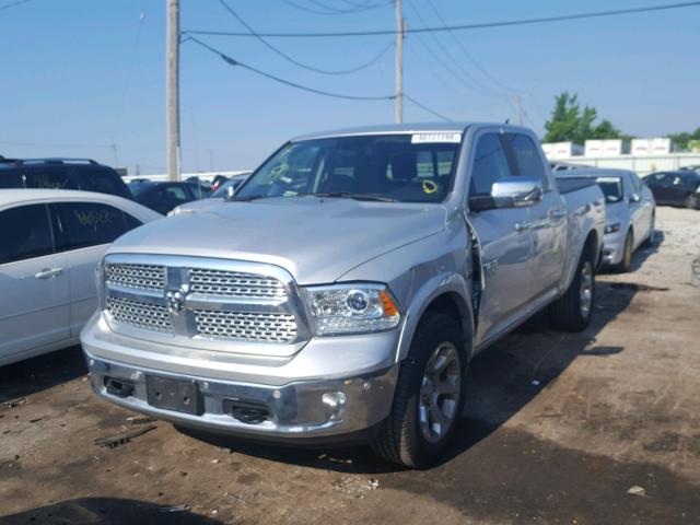 1C6RR7NT0GS205669 - 2016 RAM 1500 LARAM GRAY photo 2