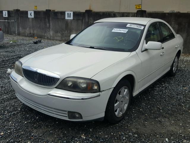 1LNHM86S34Y635571 - 2004 LINCOLN LS თეთრი ფოტო 2