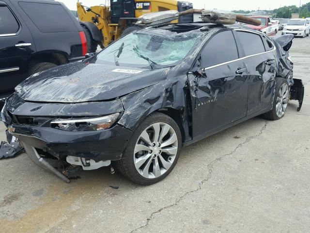1G1ZH5SXXHF284665 - 2017 CHEVROLET MALIBU PRE 黑色 照片 2