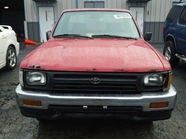 4TARN81A7PZ083961 - 1993 TOYOTA PICKUP 1/2 RED photo 9