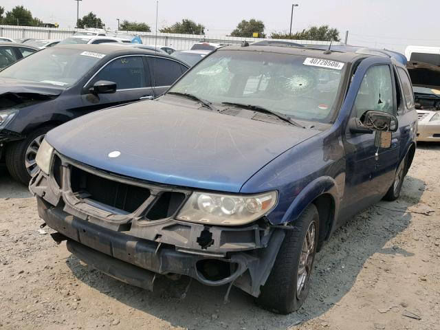 5S3ET13S852801247 - 2005 SAAB 9-7X LINEA BLUE photo 2