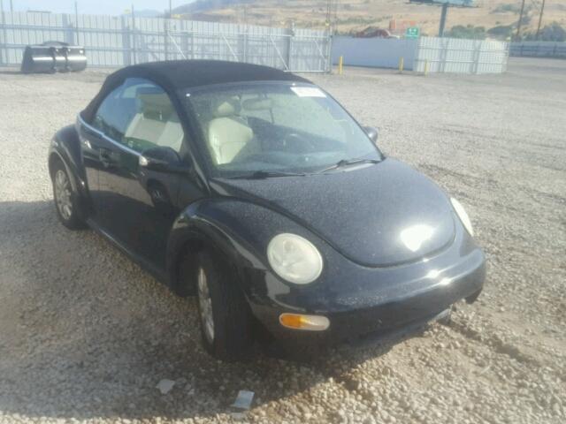 3VWCM31Y45M310323 - 2005 VOLKSWAGEN NEW BEETLE 黑色 照片 1