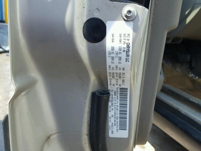 1J8HH48K78C239962 - 2008 JEEP COMMANDER 银色 照片 10