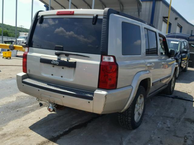1J8HH48K78C239962 - 2008 JEEP COMMANDER 银色 照片 4