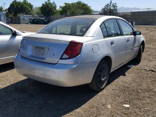 1G8AG52F65Z118680 - 2005 SATURN ION LEVEL SILVER photo 4
