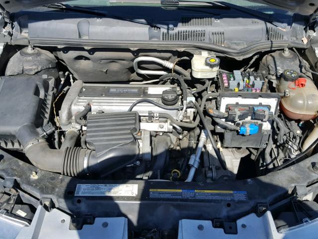 1G8AG52F65Z118680 - 2005 SATURN ION LEVEL SILVER photo 7