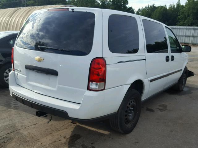 1GBDV13L06D156589 - 2006 CHEVROLET UPLANDER I WHITE photo 4