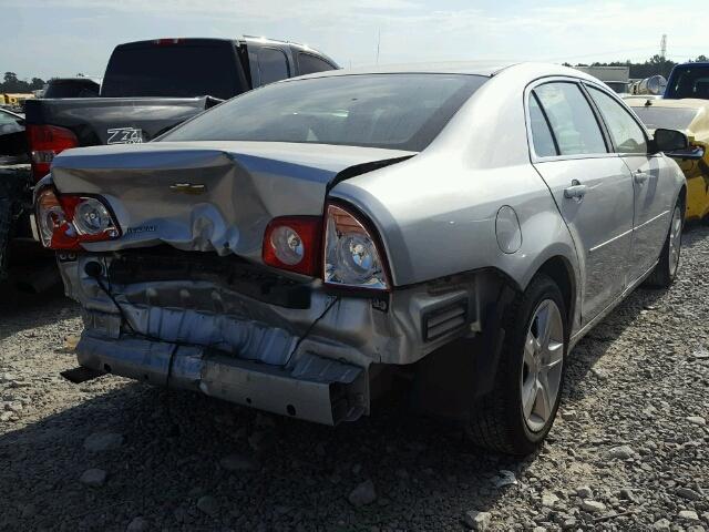 1G1ZA5EU9CF393259 - 2012 CHEVROLET MALIBU LS GRAY photo 4