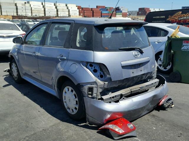 JTKKT604265016209 - 2006 TOYOTA SCION XA GRAY photo 3