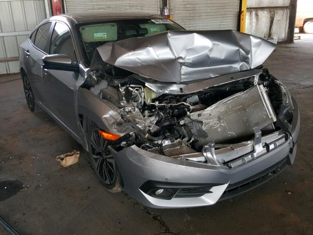 19XFC1F70HE008369 - 2017 HONDA CIVIC EXL 银色 照片 1