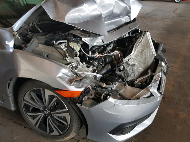 19XFC1F70HE008369 - 2017 HONDA CIVIC EXL 银色 照片 9