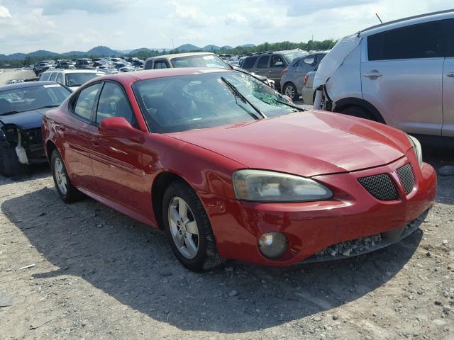 2G2WP552971122095 - 2007 PONTIAC GRAND PRIX RED photo 1