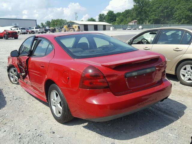 2G2WP552971122095 - 2007 PONTIAC GRAND PRIX RED photo 3