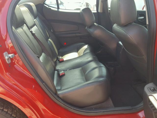 2G2WP552971122095 - 2007 PONTIAC GRAND PRIX RED photo 6