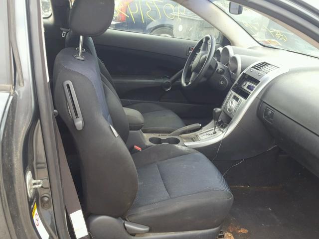 JTKDE167650020086 - 2005 TOYOTA SCION TC 灰色 照片 5