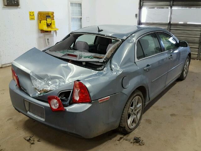 1G1ZH57B094184052 - 2009 CHEVROLET MALIBU 1LT 蓝色 照片 4