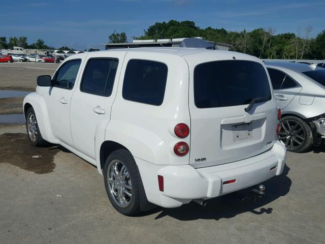 3GNBAEDBXAS613257 - 2010 CHEVROLET HHR LS WHITE photo 3