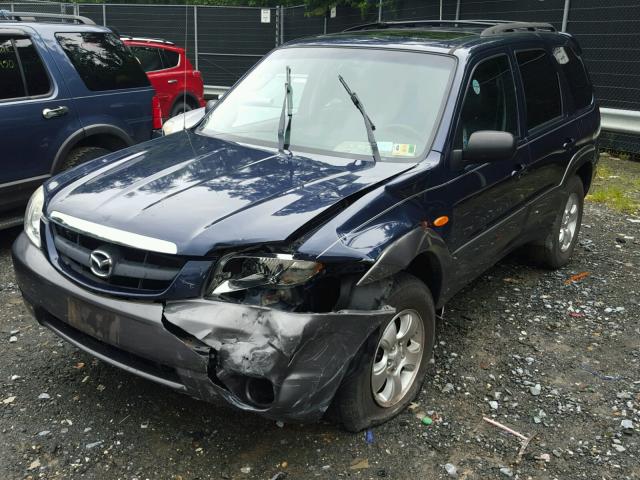 4F2CZ96173KM19270 - 2003 MAZDA TRIBUTE ES BLUE photo 2