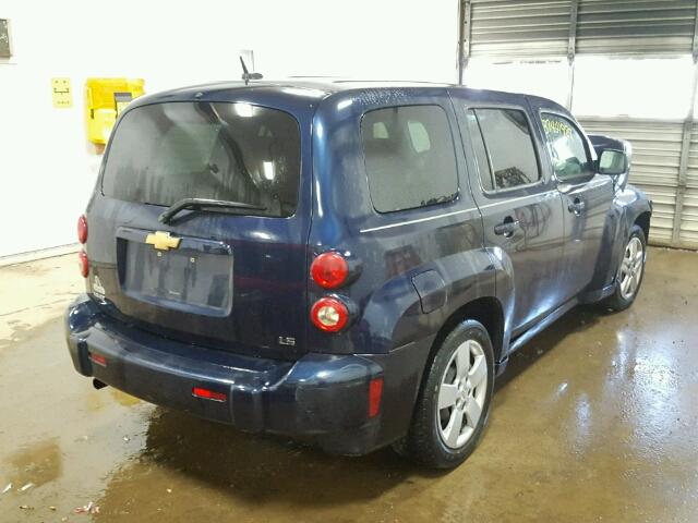 3GNDA13D48S642090 - 2008 CHEVROLET HHR LS ლურჯი ფოტო 4