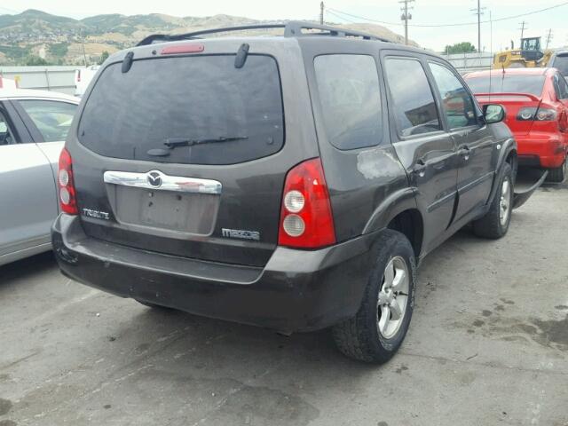 4F2YZ94156KM18129 - 2006 MAZDA TRIBUTE S BROWN photo 4