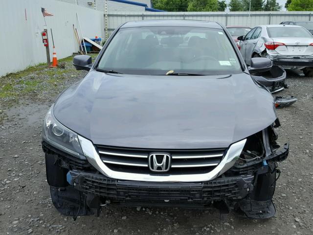 1HGCR2F82FA033324 - 2015 HONDA ACCORD EXL GRAY photo 9