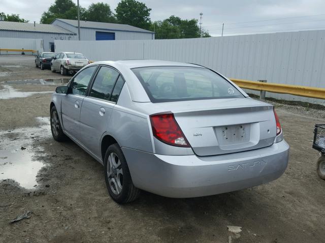 1G8AL54F44Z145061 - 2004 SATURN ION LEVEL SILVER photo 3
