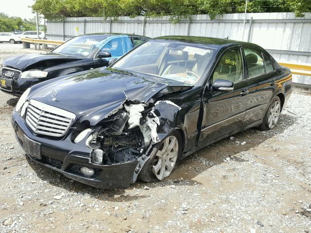 WDBUF87X18B226760 - 2008 MERCEDES-BENZ E 350 4MAT BLACK photo 2